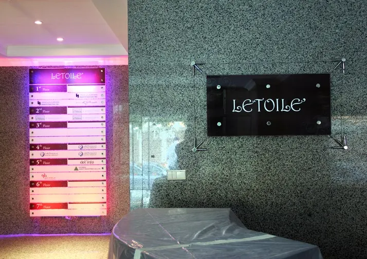 لوحات مبنى L'Etoile
